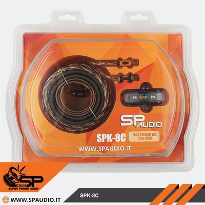 SP Audio Kábelszett 8AWG/10mm2 - Kép 1.