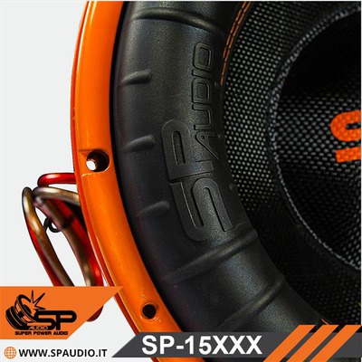 Sp Audio SP15XXX 38CM/15" mélynyomó 18000W D2 OHM-RUBBER - Kép 1.