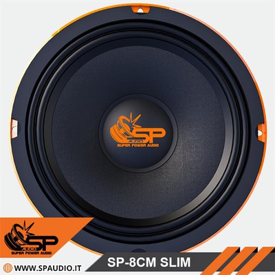 SP8CM-SLIM 20CM/8" hangszóró mélyközép párban 150W RMS - Kép 1.