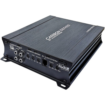 Audio System Carbon szériás 1 csatornás digitális mono autóhifi erősítő CARBON-500.1D - Kép 1.