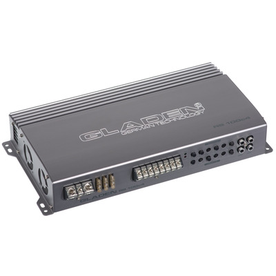Gladen Audio RS 100c4 autóhifi 4 csatornás nagy teljesítményű erősítő - Kép 1.