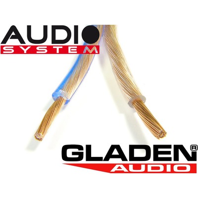 Hangszóró kábel Gladen Audio 2x2,5 mm2 GA 2x2,5 - Kép 1.