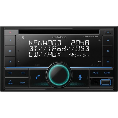 Kenwood DPX-5200BT 2 DIN MP3/WMA/CD-autórádió USB-AUX Bluetooth Spotify és Amazon Alexa támogatással - Kép 1.