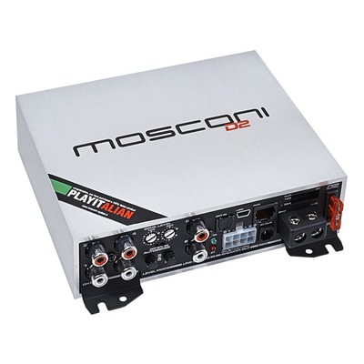 Mosconi Gladen D2 100.4 DSP Class D 4 csatornás erősítő DSP hangprocesszorral - Kép 1.