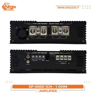 SP-5000.1D - 1OHM - 1CH erősítő, monoblokk - Kép 1.