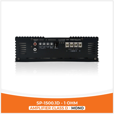 Sp Audio SP-1500.1D - 1OHM - 1CH monoblokk erősítő - Kép 1.