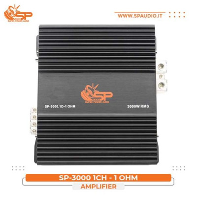 Sp Audio SP-3000.1D - 1OHM - 1CH monoblokk erősítő - Kép 1.