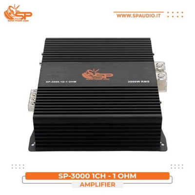 Sp Audio SP-3000.1D - 1OHM - 1CH monoblokk erősítő