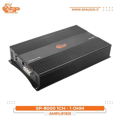 Sp Audio SP-8000.1D - 1OHM - 1CH erősítő monoblokk - Kép 1.